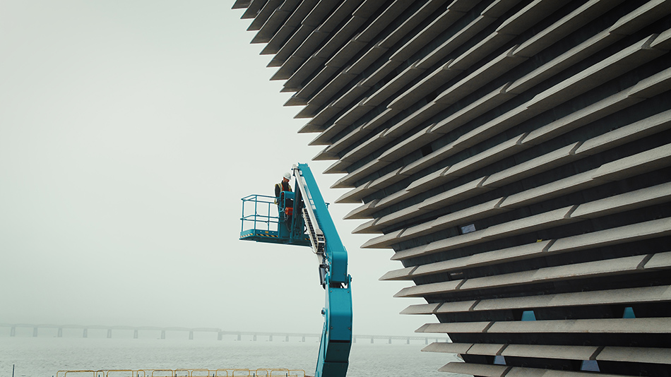 V&A dundee kengo kuma V and A museum of design dundee