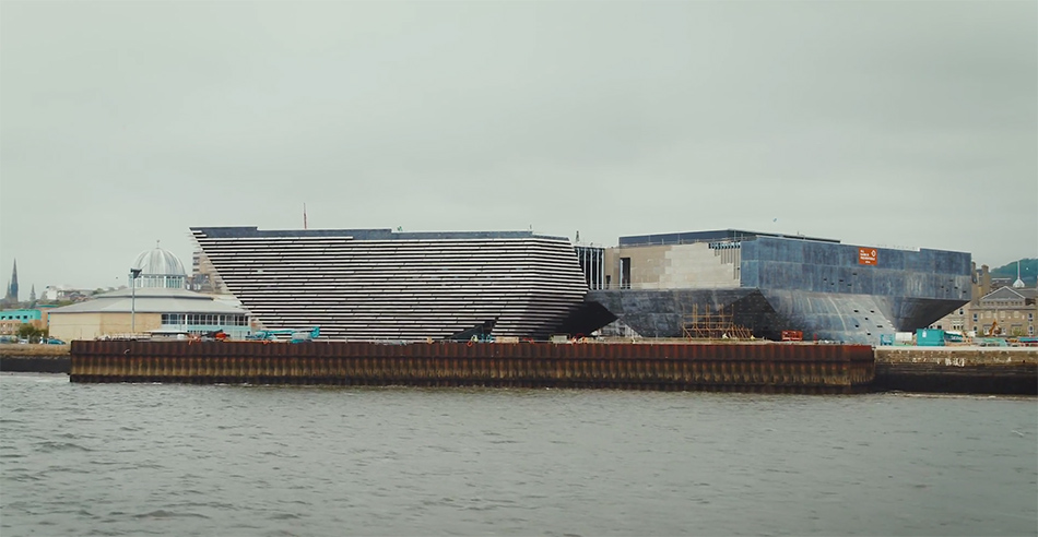 V&A dundee kengo kuma V and A museum of design dundee