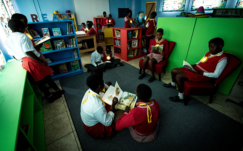 little sun + santa shoebox project bring solar light to students in rural south africa designboom