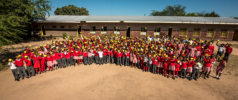 little sun + santa shoebox project bring solar light to students in rural south africa designboom
