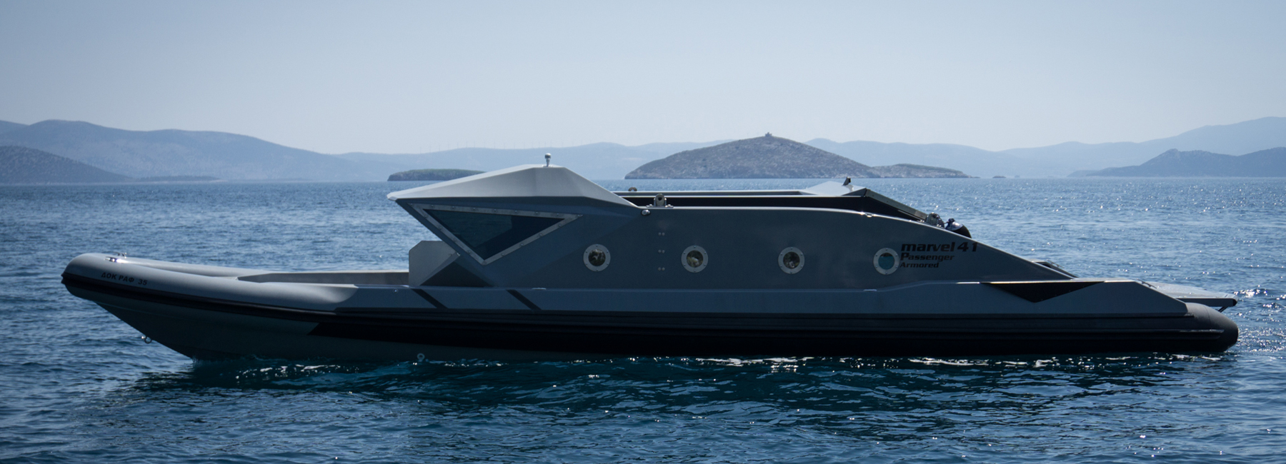 marvel 41 boat by marvel + nikos manafis is a one-off ...