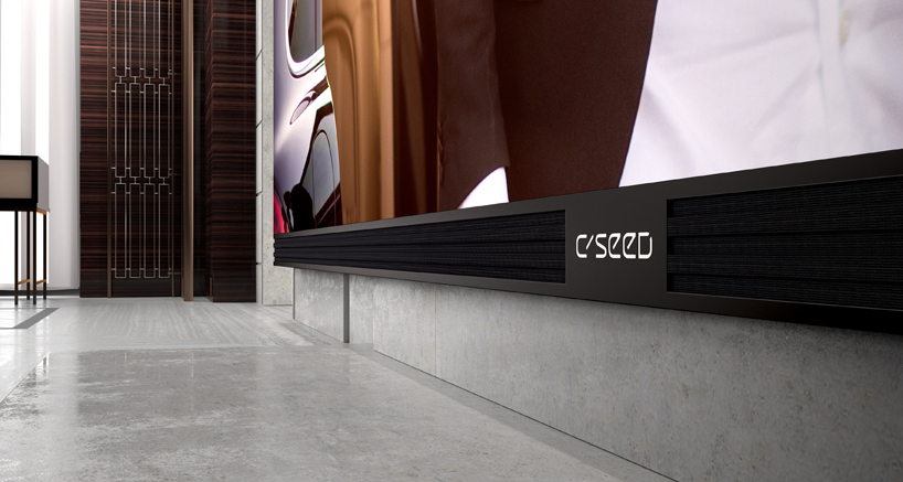 c seed develops the world's largest 4K widescreen TV - 4