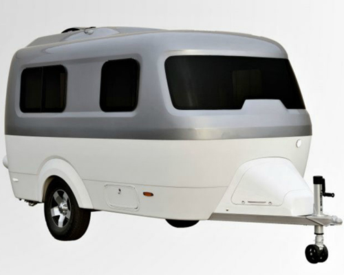 airstream unveils ultra-lightweight nest trailer