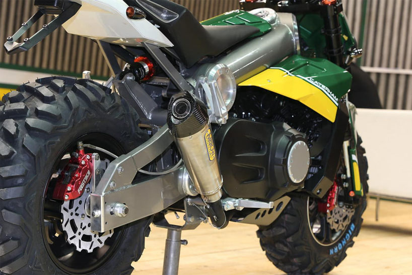 the caterham brutus 750 all-terrain motorcycle