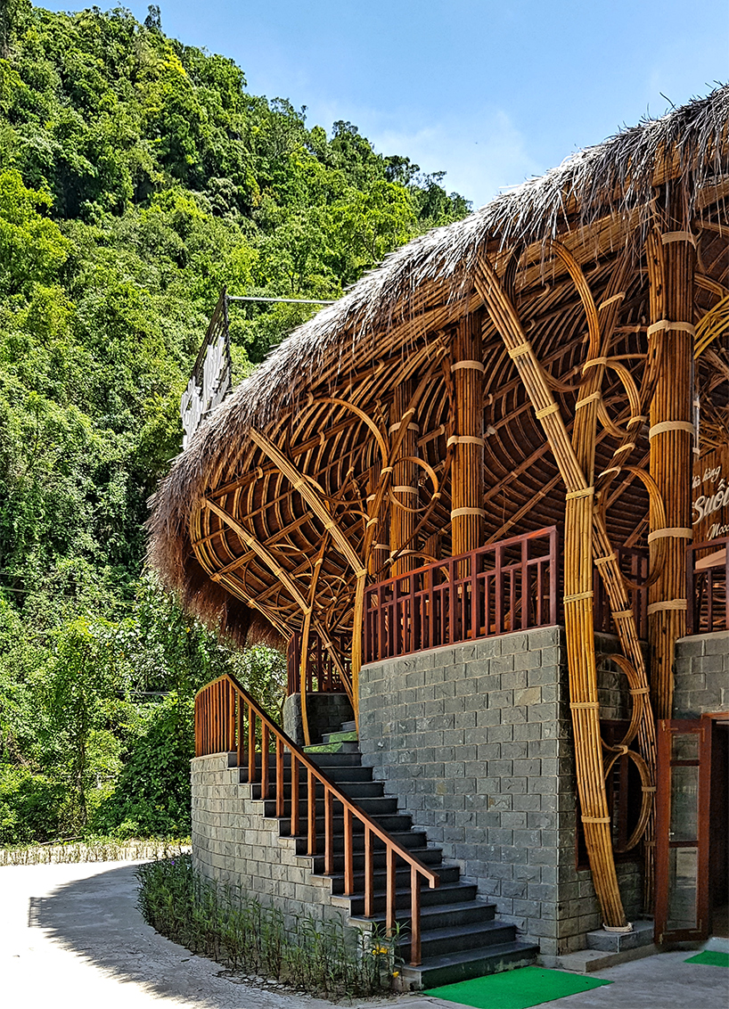 R U ARCH manipulates bamboo in moc spring building in vietnam R U ARCH manipulates bamboo in moc spring building in vietnam