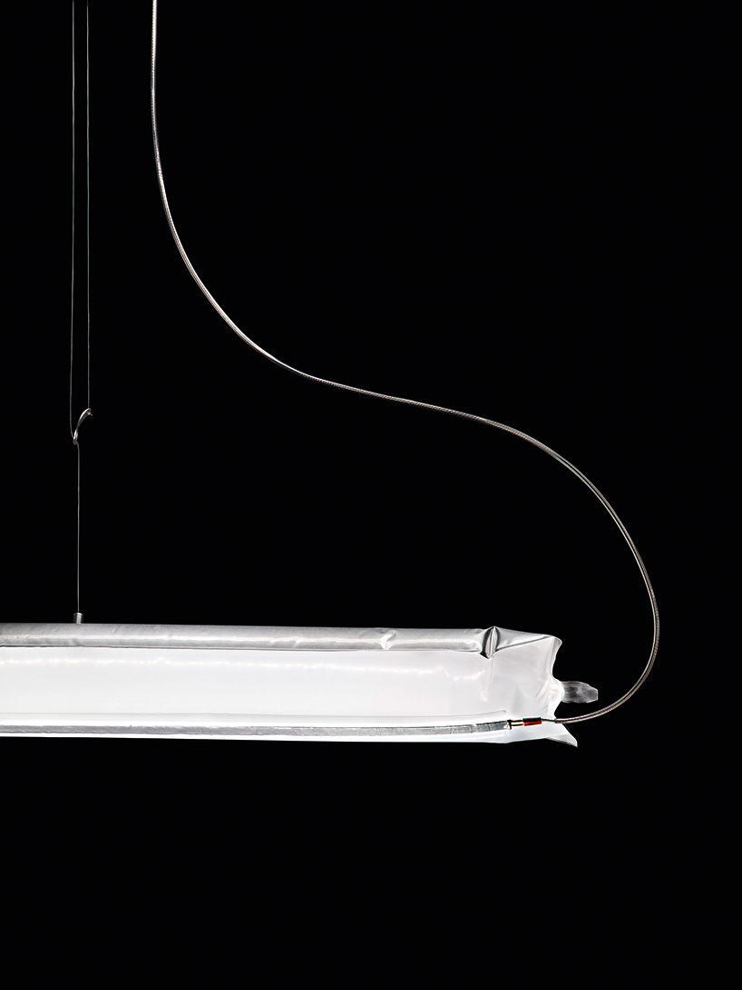 ingo maurer inflatable lamp blow me up video