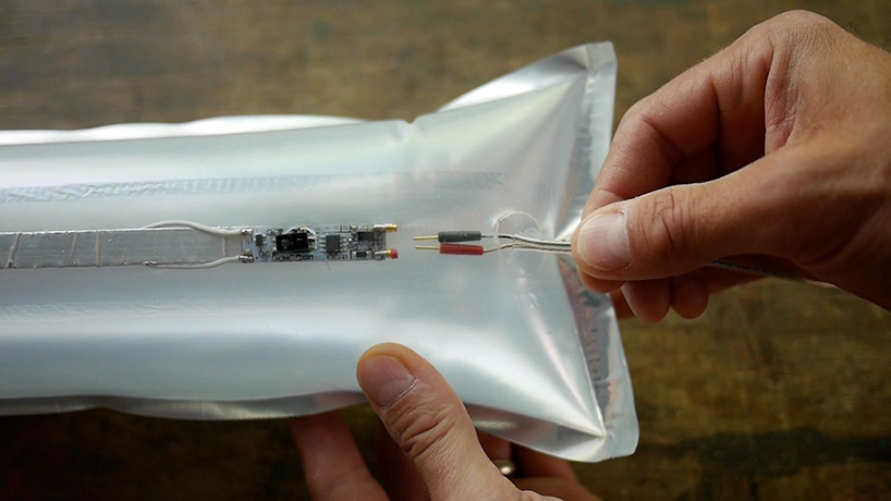 ingo maurer inflatable lamp blow me up video