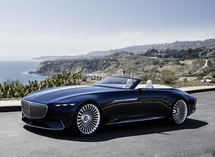 mercedes-maybach 6 cabriolet concept: the study of a 6 meter electric  vehicle