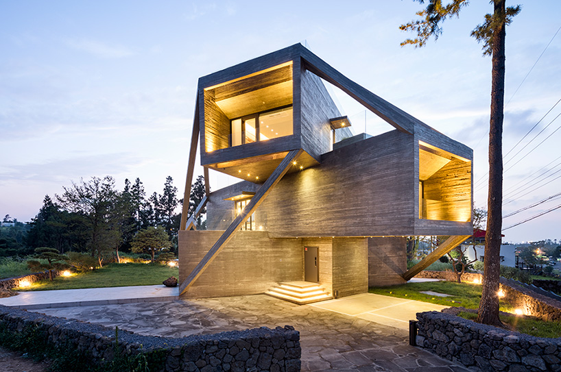 moon hoon completes 'simple house' on south korea's jeju ...