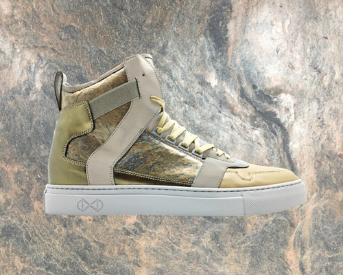 nat-2 and roxxlyn join forces to bring the world's first sneakers made from real stone