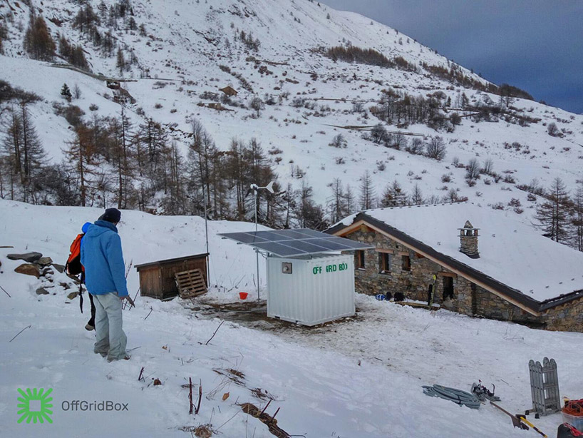 off grid box brings clean water and power to all designboom