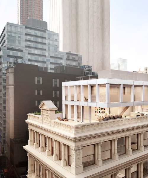 a first look inside shigeru ban's 'cast iron house' in new york