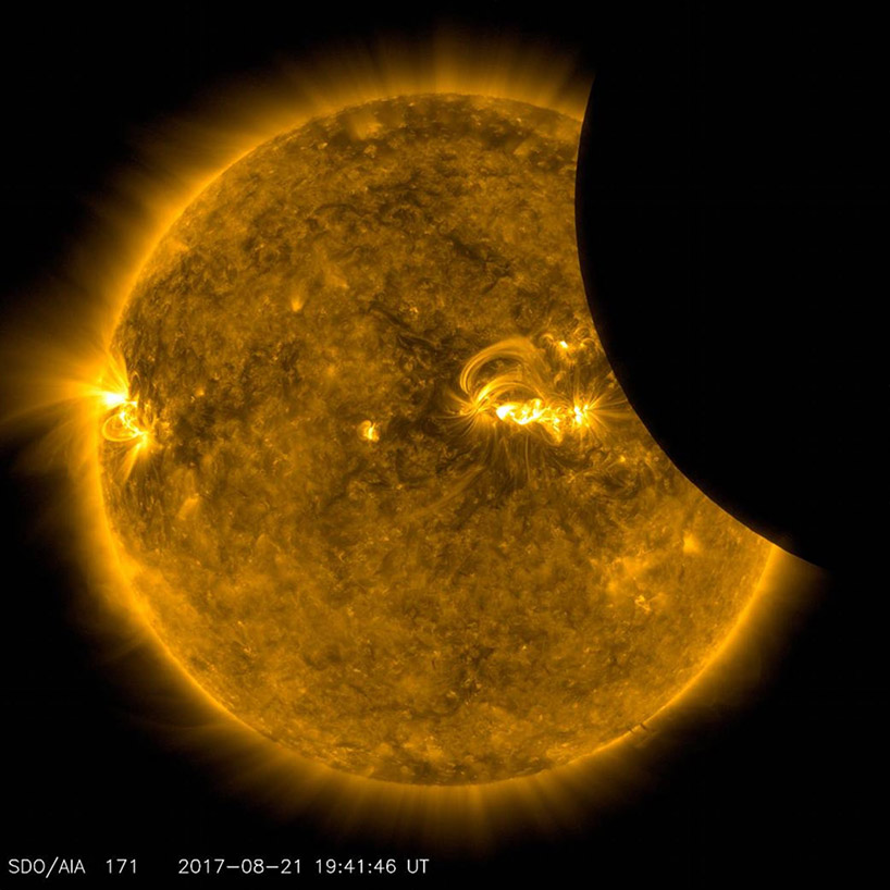 NASA captures total solar eclipse from outer space