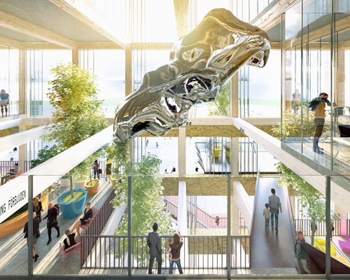 MVRDV and BSK arkitekter to transform warehouse into riverfront cultural hub in sweden