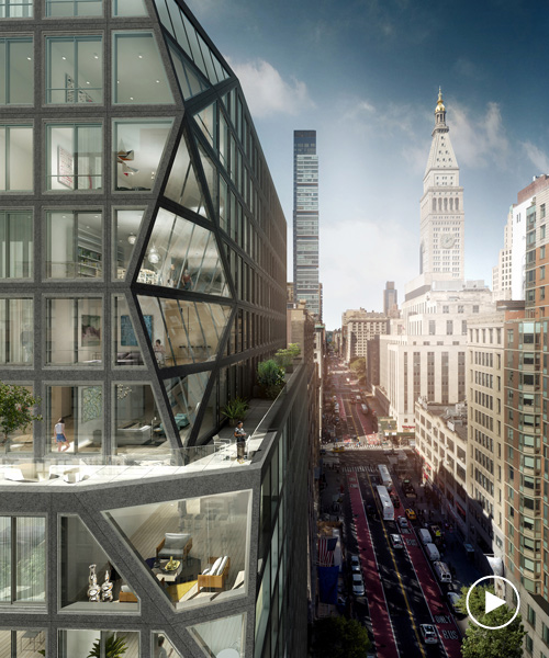 121 east 22nd street is OMA's first residential tower in new york