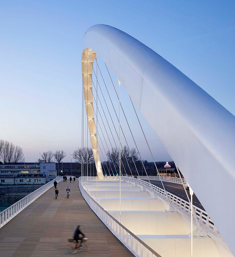 richard meier cittadella bridge