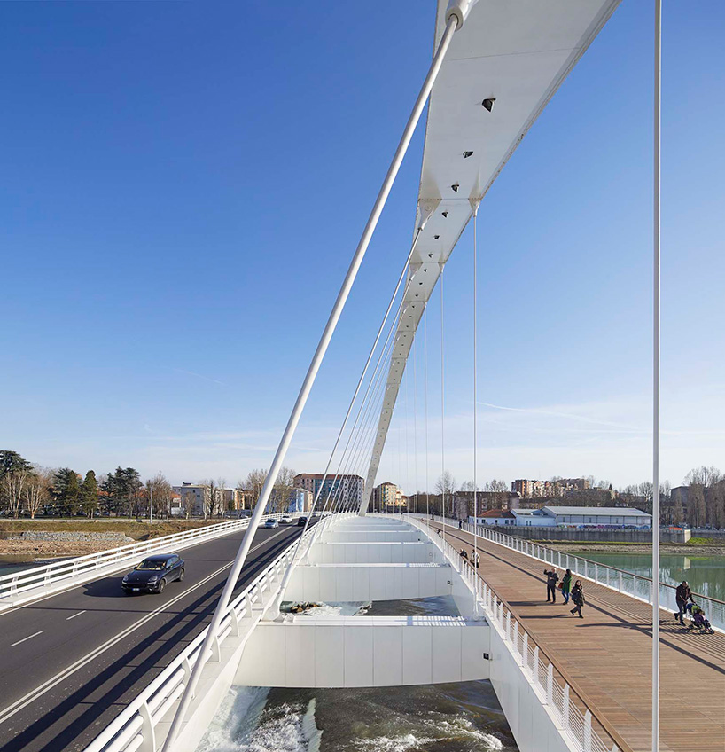 richard meier cittadella bridge