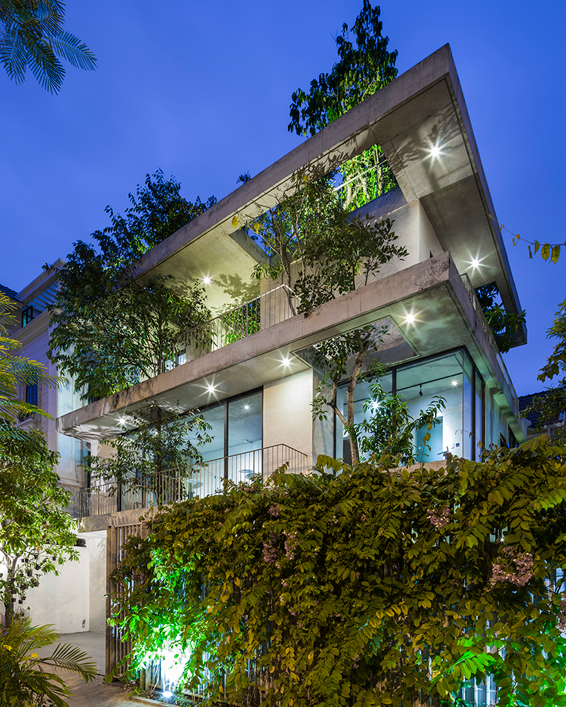 VTN architects stacked planters house | Design boom