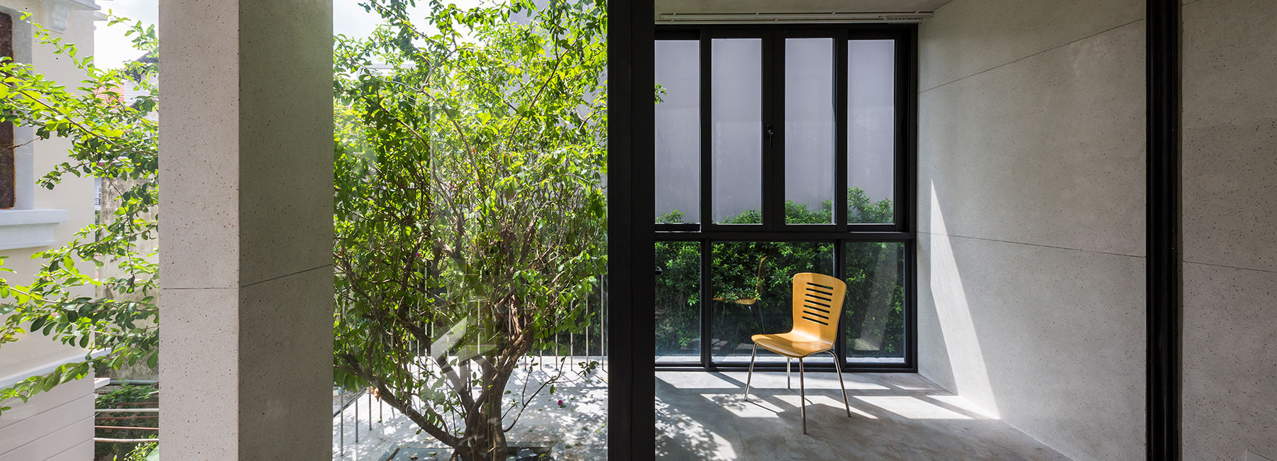 trees protrude through VTN architects' 'stacked planters house' in vietnam | design boom