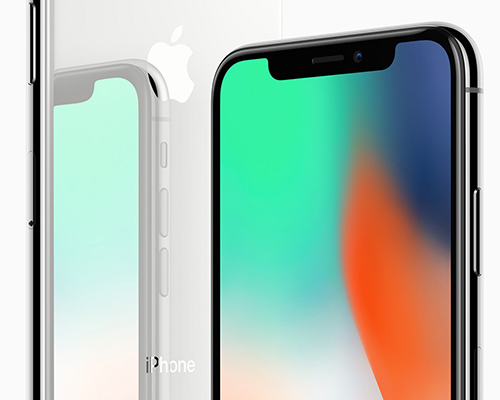 apple iPhone X unlocks with facial recognition and charges wirelessly