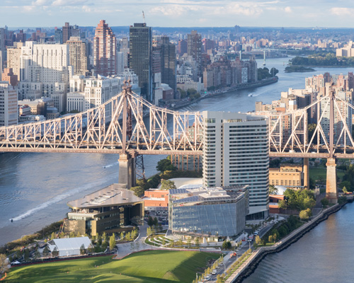 weiss/manfredi, morphosis, + handel complete first phase of cornell tech on roosevelt island