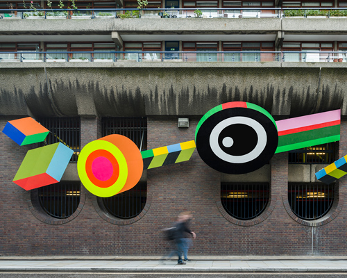 morag myerscough and luke morgan bring 'joy and peace' to london with colorful installations