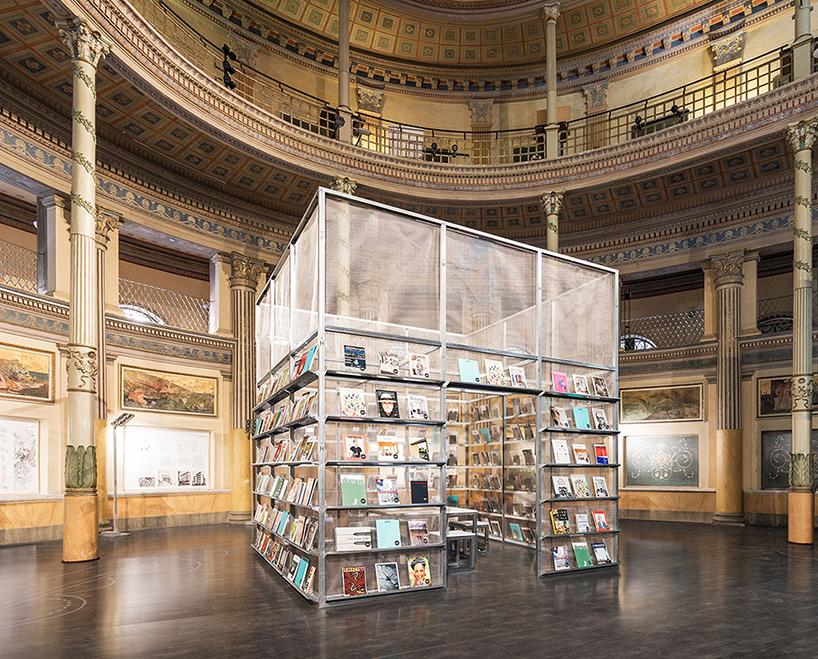 Set Architects Constructs Pop Up Newsstand Inside The