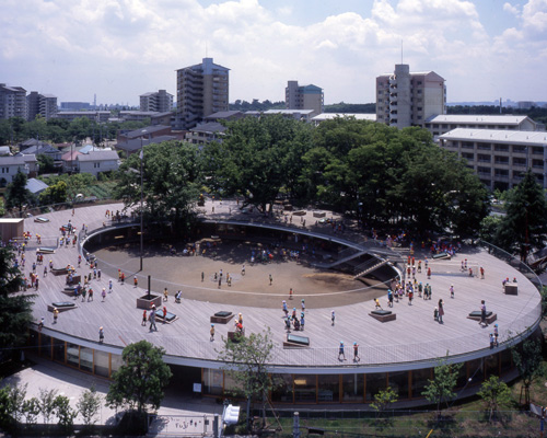 fuji kindergarten by tezuka architects awarded 2017 moriyama RAIC international prize