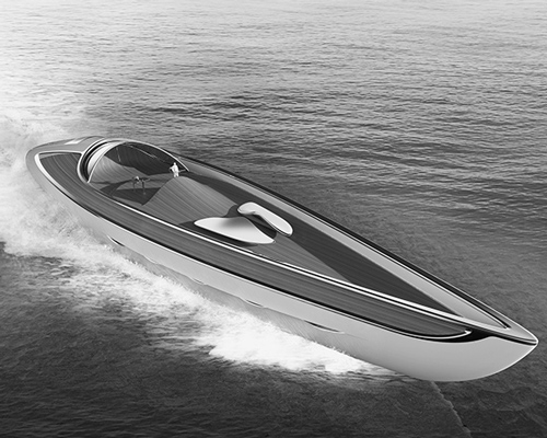 eugeni quitllet's 'dune' concept blends the refinement of a sailboat with the speed of a yacht