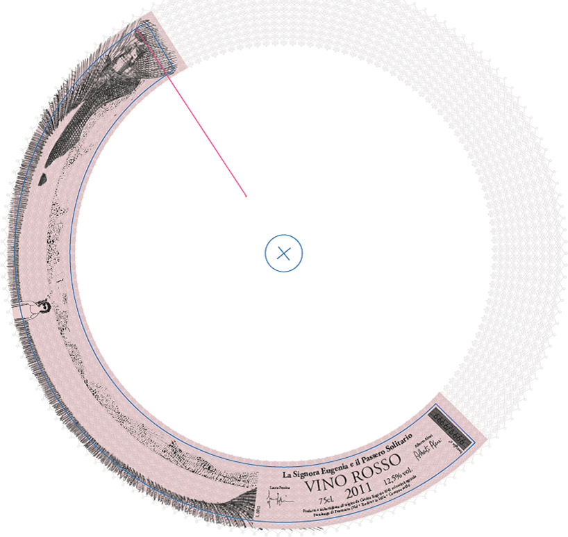 alessi leonardo da vinci wine bottle signora eugenia e il passero solitario designboom