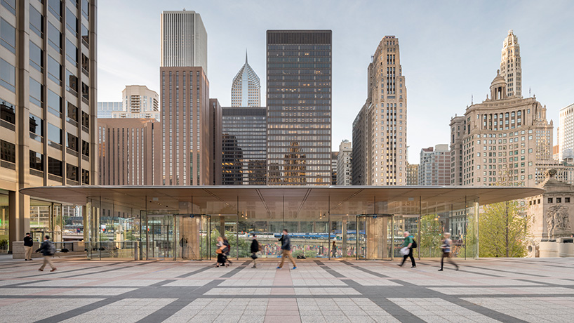 macbook-roofed apple store opens on chicago's riverfront - 3