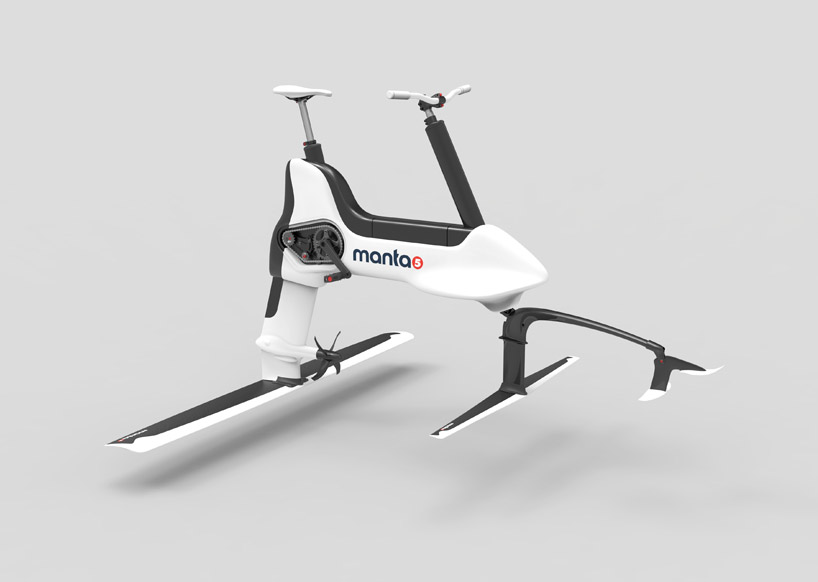 cycle on water with the pedalelectric manta5 hydrofoil bike