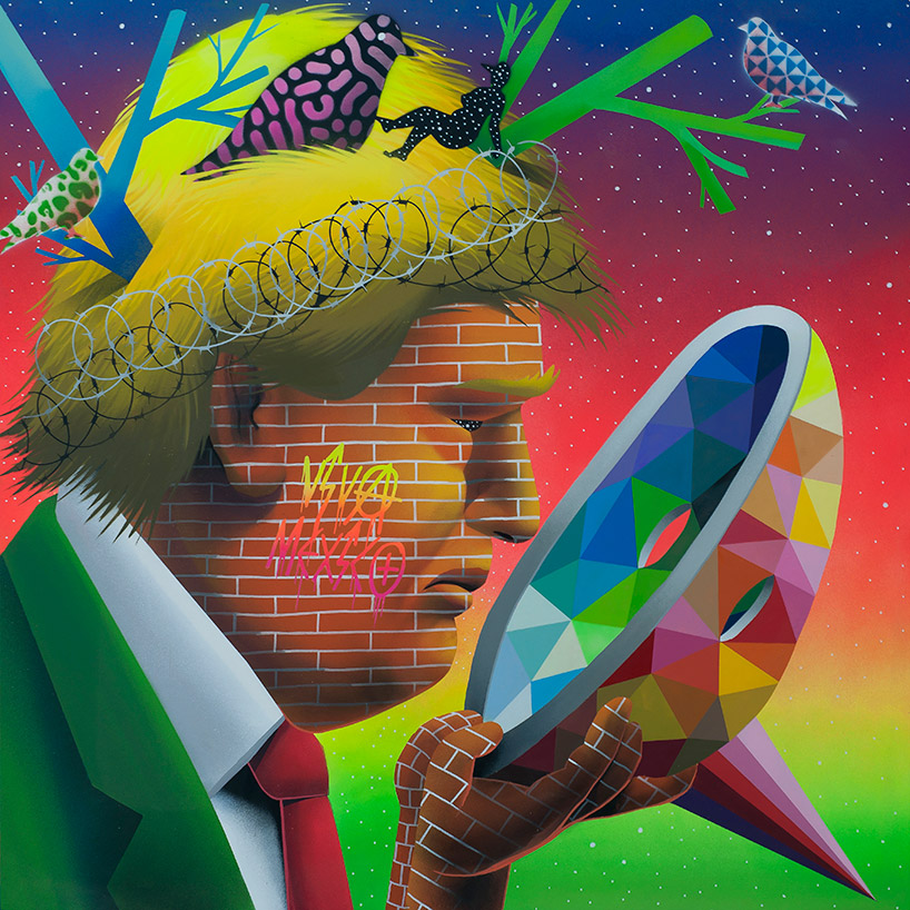 okuda san miguel interview: the artist taking pop surrealism to the streets