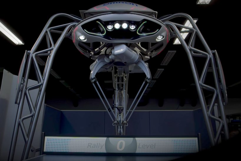 Omron's Forpheus ping-pong robot is the most encouraging coach you