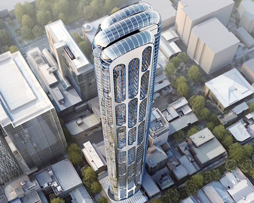rafael de la-hoz + group GSA's one ninety seven building in australia is an iconic urban marker