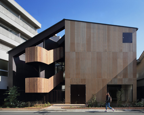 KINO architects integrates energetic nursery school into serene urban neighborhood in japan
