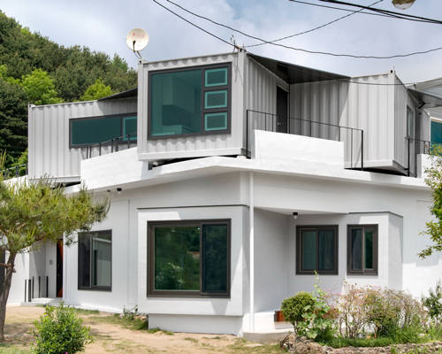 starsis installs two rooftop shipping containers maximizing use of natural light