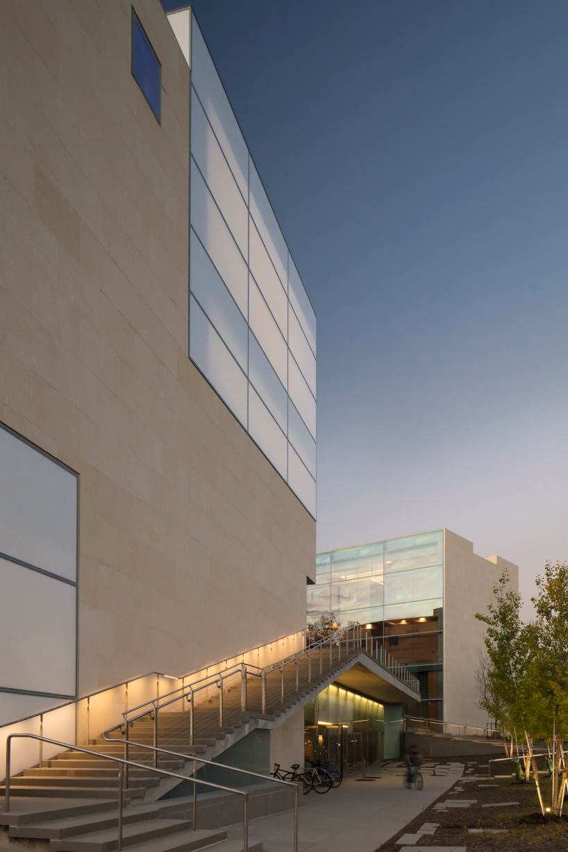 steven holl lewis arts complex