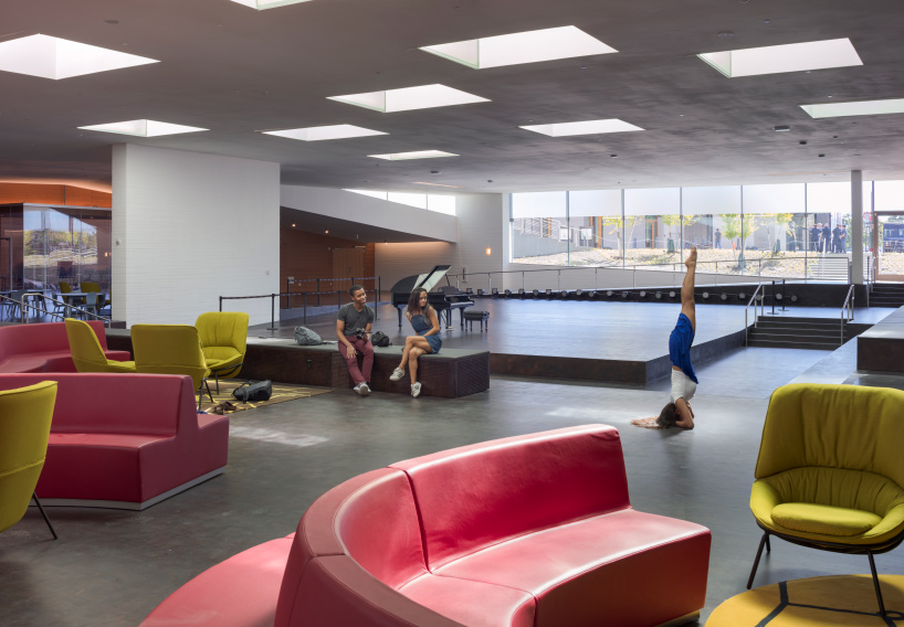 steven holl lewis arts complex