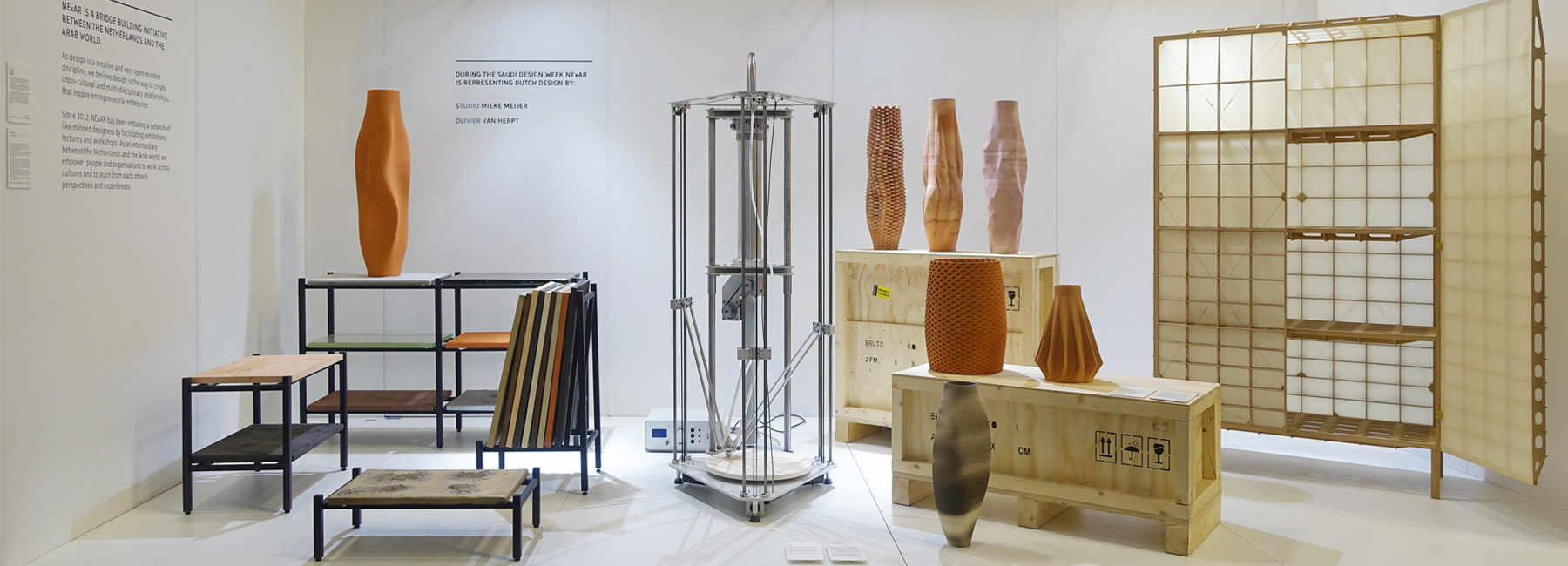 NE+AR's exhibition encompasses dutch design at dubai ...