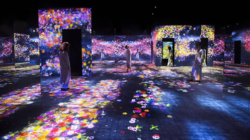 404 error page deisgn example #359: teamlab magnifies the lifecycle of plants with ‘living digital forest’ installation in beijing