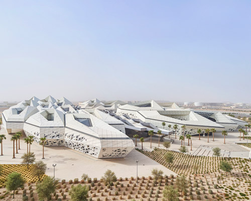 zaha hadid's KAPSARC opens to the public in riyadh, saudi arabia