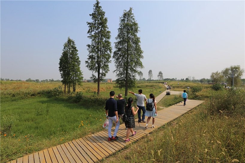 chengtoushan archaeological park wins landscape of the year at WAF 2017 designboom