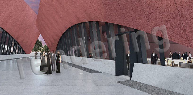 ballroom formal in plinth outdoor space