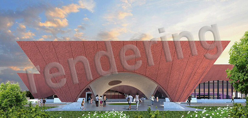 events center porte cochère