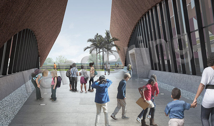 plinth outdoor space