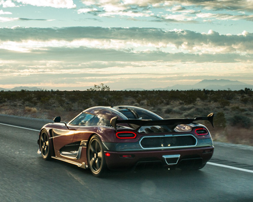 koenigsegg agera RS sets new world records as fastest production car in the world