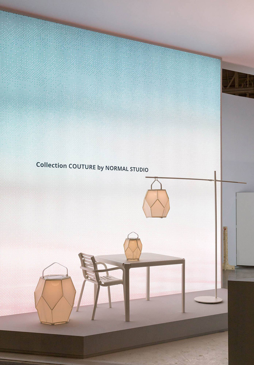 normal studio la lampe couture maiori maison et objet designboom