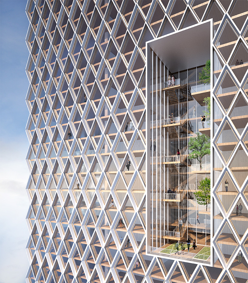wooden skyscraper
