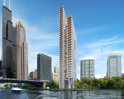 proposed wooden skyscraper by perkins + will explores the potential of tall timber buildings